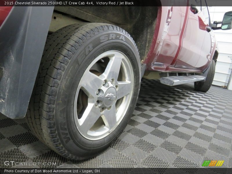 Victory Red / Jet Black 2015 Chevrolet Silverado 2500HD LT Crew Cab 4x4