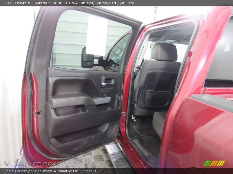 Victory Red / Jet Black 2015 Chevrolet Silverado 2500HD LT Crew Cab 4x4