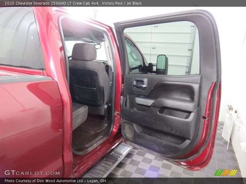 Victory Red / Jet Black 2015 Chevrolet Silverado 2500HD LT Crew Cab 4x4