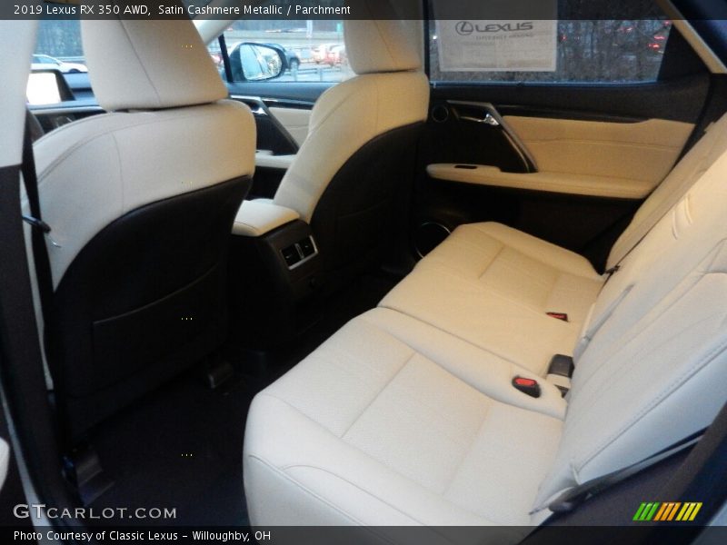 Satin Cashmere Metallic / Parchment 2019 Lexus RX 350 AWD