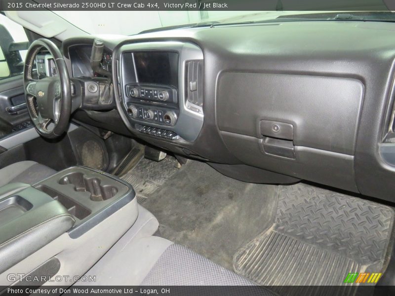 Victory Red / Jet Black 2015 Chevrolet Silverado 2500HD LT Crew Cab 4x4