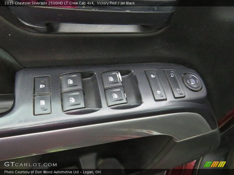 Victory Red / Jet Black 2015 Chevrolet Silverado 2500HD LT Crew Cab 4x4