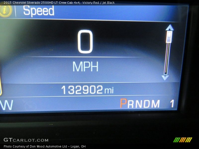 Victory Red / Jet Black 2015 Chevrolet Silverado 2500HD LT Crew Cab 4x4