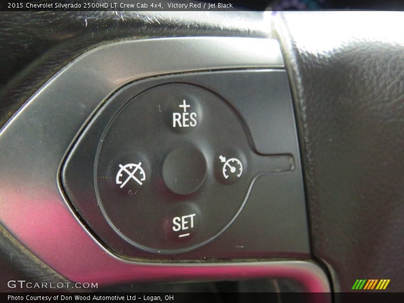Victory Red / Jet Black 2015 Chevrolet Silverado 2500HD LT Crew Cab 4x4