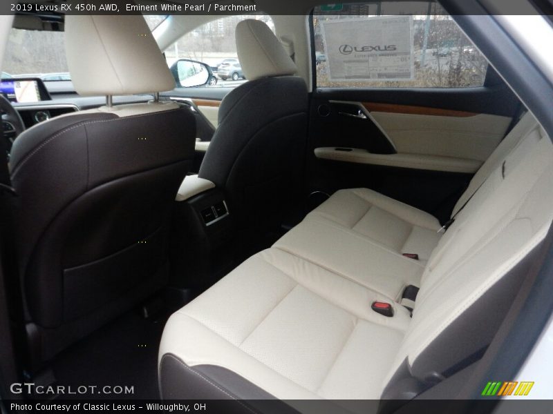 Eminent White Pearl / Parchment 2019 Lexus RX 450h AWD