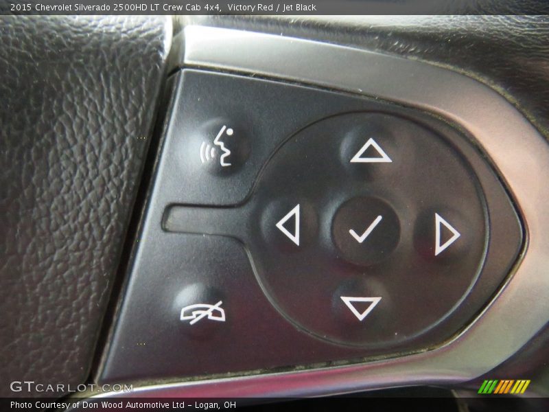 Victory Red / Jet Black 2015 Chevrolet Silverado 2500HD LT Crew Cab 4x4