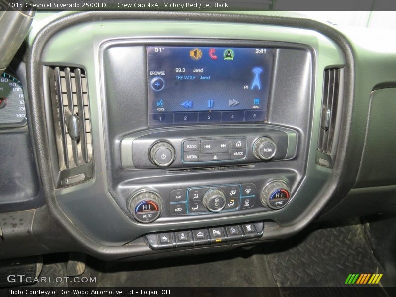 Victory Red / Jet Black 2015 Chevrolet Silverado 2500HD LT Crew Cab 4x4