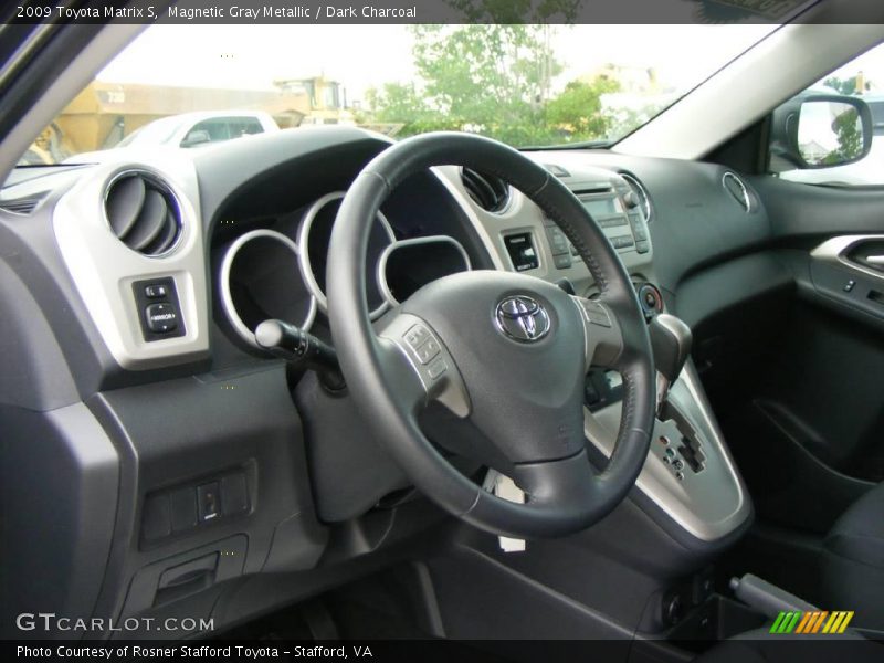 Magnetic Gray Metallic / Dark Charcoal 2009 Toyota Matrix S