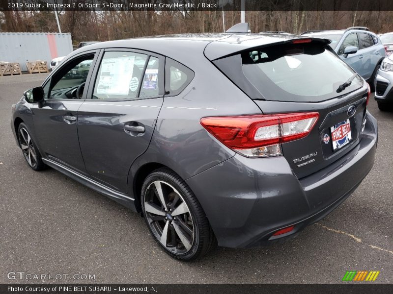 Magnetite Gray Metallic / Black 2019 Subaru Impreza 2.0i Sport 5-Door