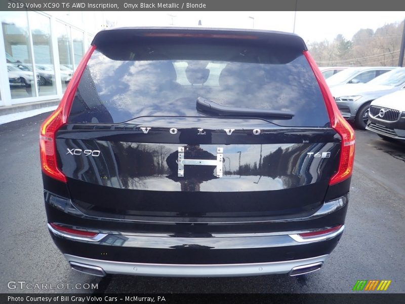 Onyx Black Metallic / Blonde 2019 Volvo XC90 T6 AWD Inscription