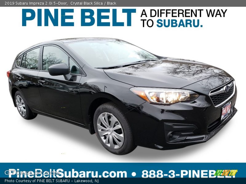 Crystal Black Silica / Black 2019 Subaru Impreza 2.0i 5-Door