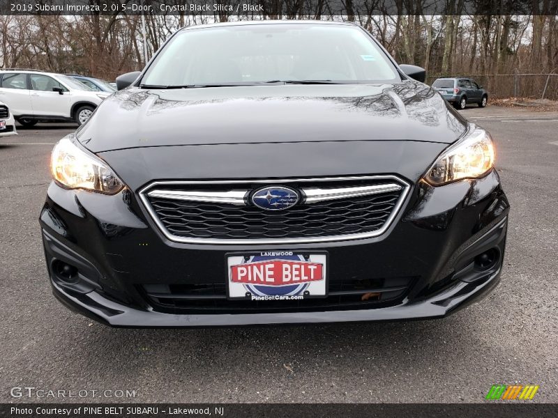 Crystal Black Silica / Black 2019 Subaru Impreza 2.0i 5-Door