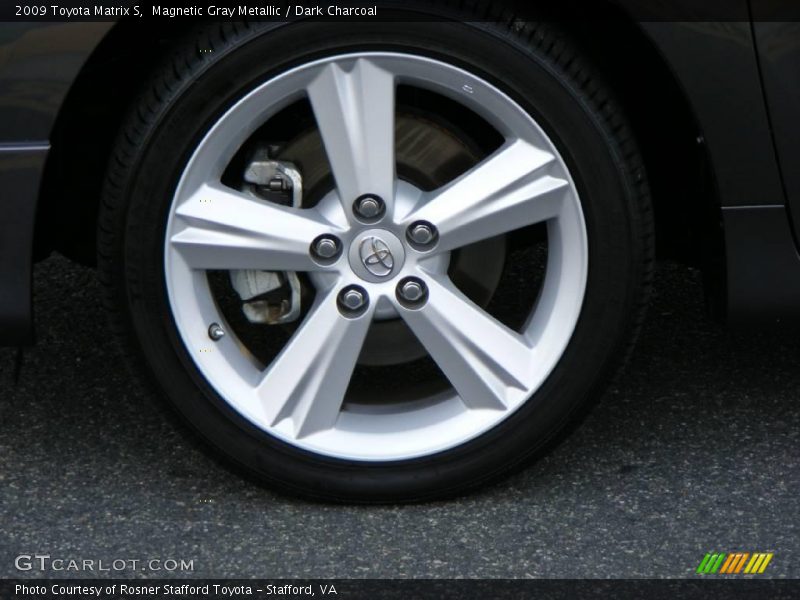 Magnetic Gray Metallic / Dark Charcoal 2009 Toyota Matrix S