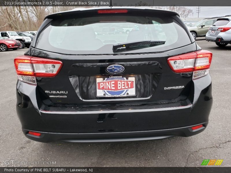 Crystal Black Silica / Black 2019 Subaru Impreza 2.0i 5-Door