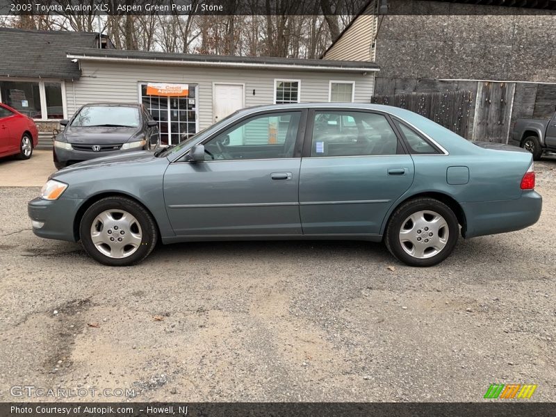 Aspen Green Pearl / Stone 2003 Toyota Avalon XLS
