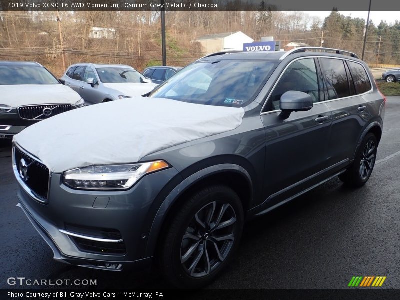 Osmium Grey Metallic / Charcoal 2019 Volvo XC90 T6 AWD Momentum