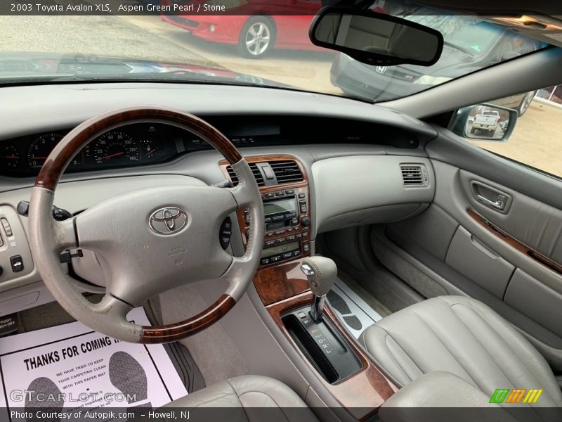 Aspen Green Pearl / Stone 2003 Toyota Avalon XLS