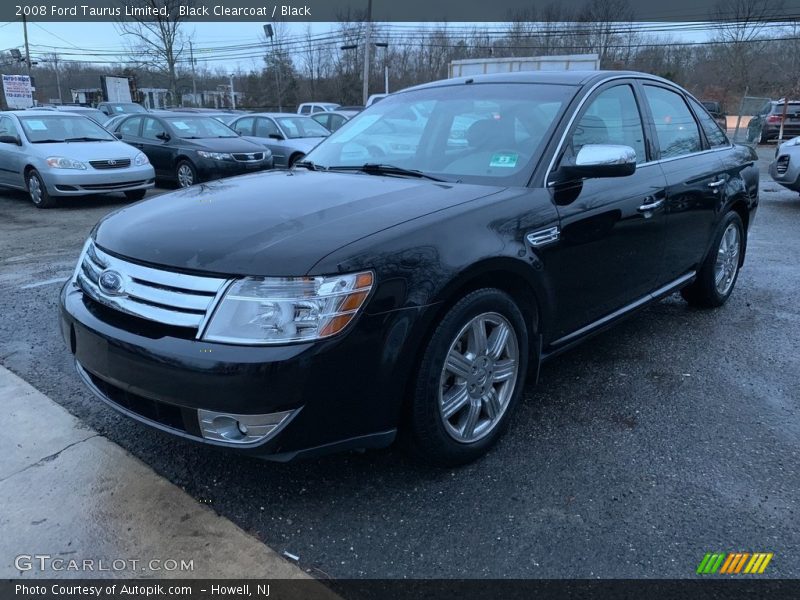 Black Clearcoat / Black 2008 Ford Taurus Limited