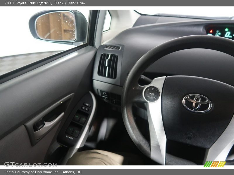 Black / Dark Gray 2010 Toyota Prius Hybrid II