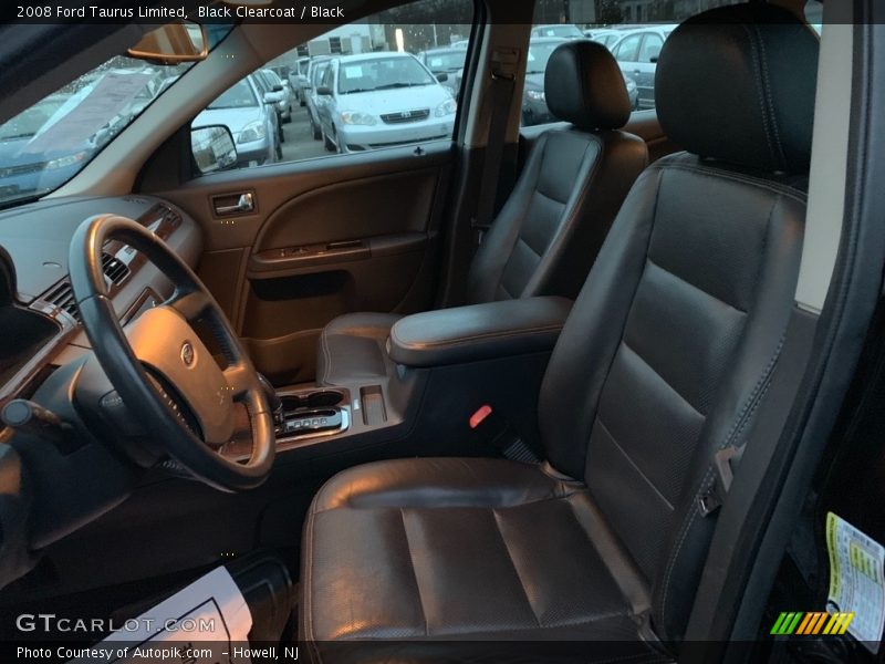 Black Clearcoat / Black 2008 Ford Taurus Limited