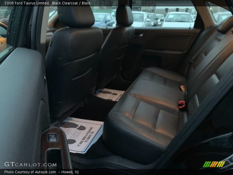 Black Clearcoat / Black 2008 Ford Taurus Limited