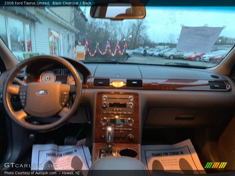 Black Clearcoat / Black 2008 Ford Taurus Limited