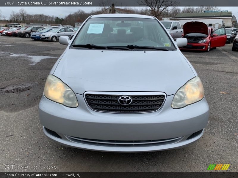 Silver Streak Mica / Stone 2007 Toyota Corolla CE