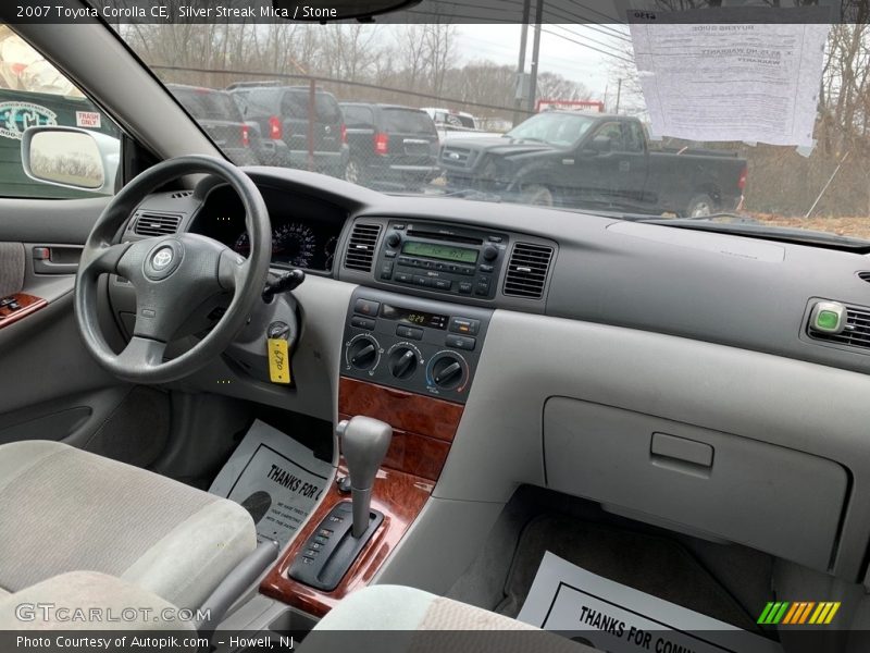 Silver Streak Mica / Stone 2007 Toyota Corolla CE