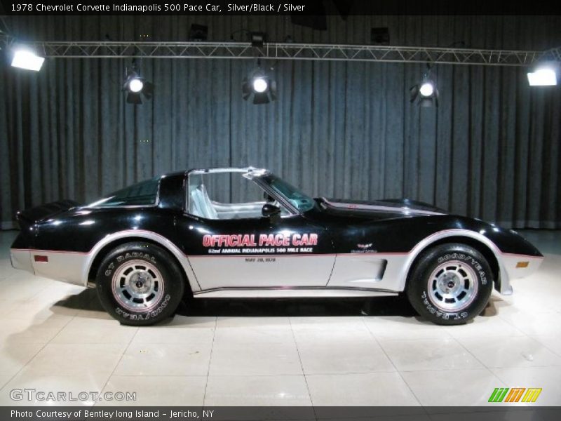 Silver/Black / Silver 1978 Chevrolet Corvette Indianapolis 500 Pace Car