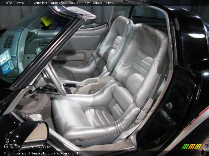 Silver/Black / Silver 1978 Chevrolet Corvette Indianapolis 500 Pace Car
