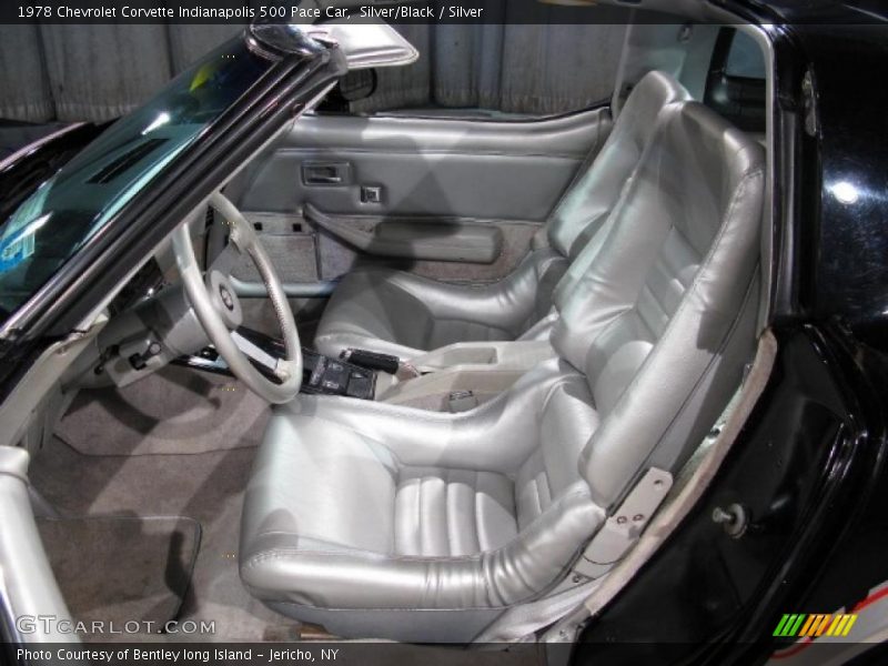 Silver/Black / Silver 1978 Chevrolet Corvette Indianapolis 500 Pace Car