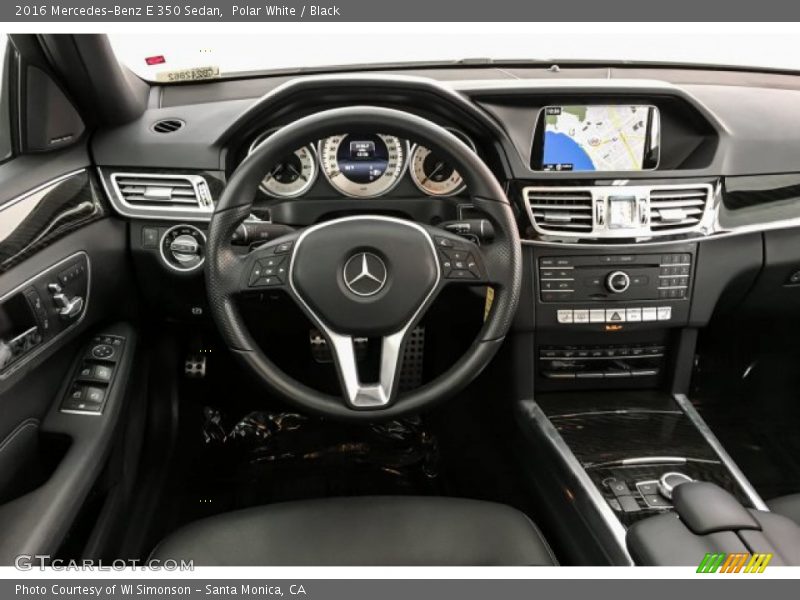 Polar White / Black 2016 Mercedes-Benz E 350 Sedan