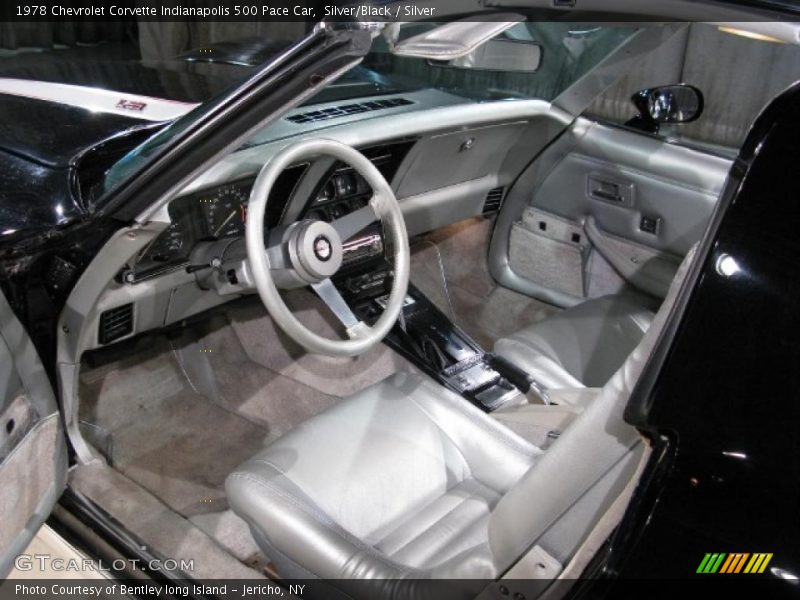 Silver/Black / Silver 1978 Chevrolet Corvette Indianapolis 500 Pace Car