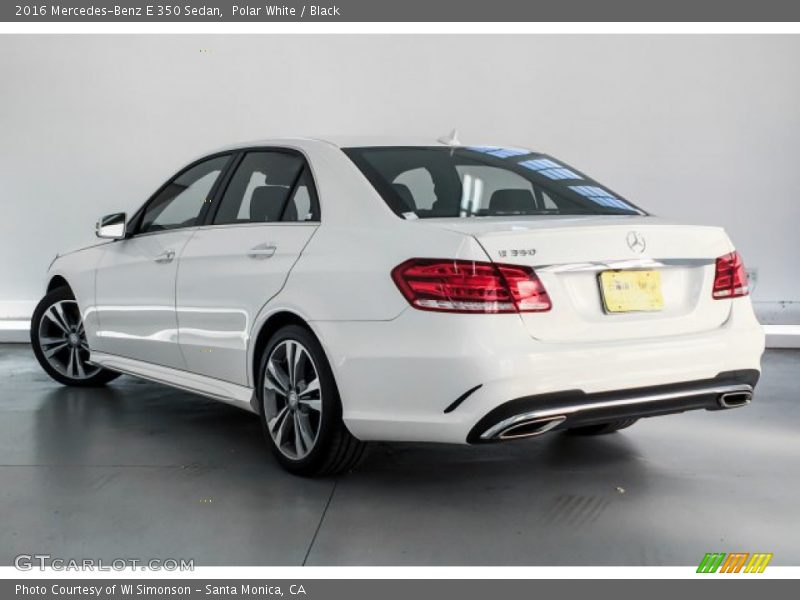 Polar White / Black 2016 Mercedes-Benz E 350 Sedan