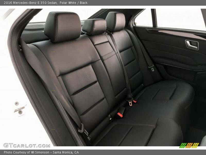 Polar White / Black 2016 Mercedes-Benz E 350 Sedan