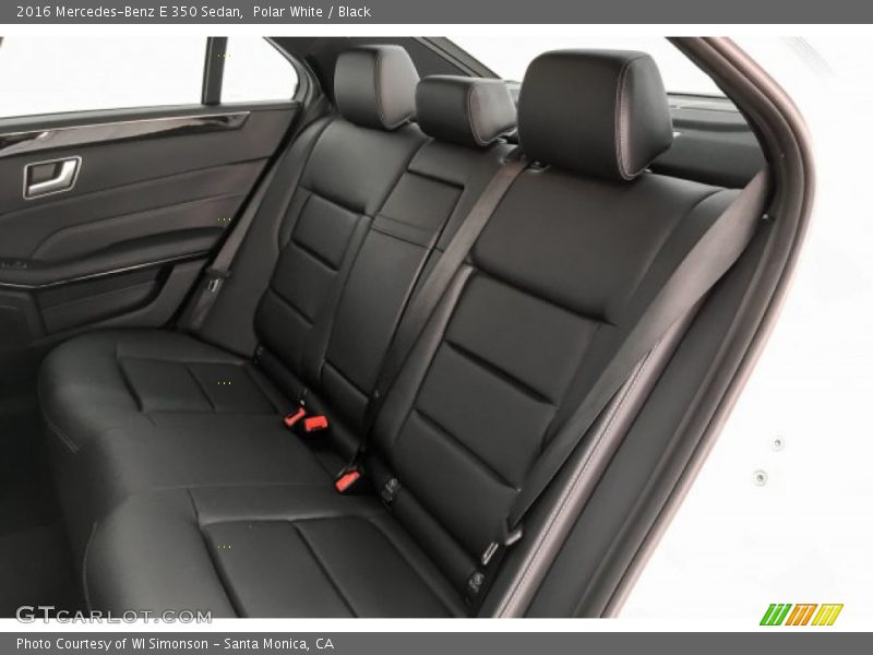 Polar White / Black 2016 Mercedes-Benz E 350 Sedan