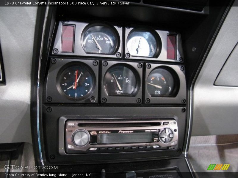 Silver/Black / Silver 1978 Chevrolet Corvette Indianapolis 500 Pace Car