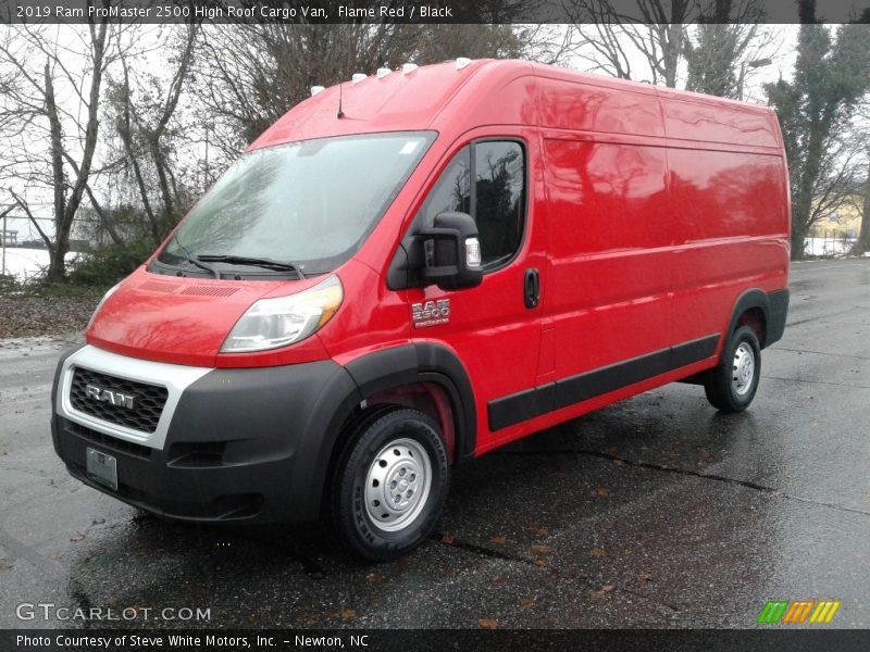 Front 3/4 View of 2019 ProMaster 2500 High Roof Cargo Van