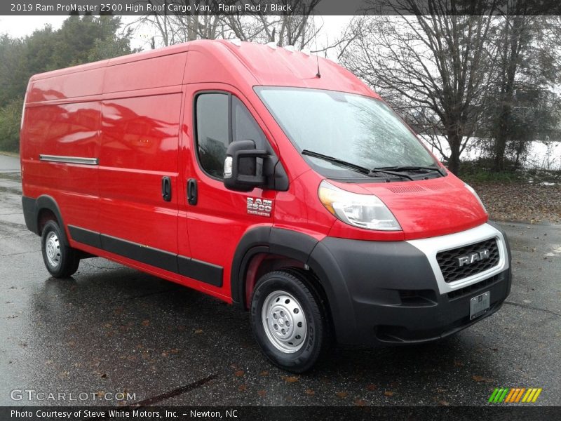  2019 ProMaster 2500 High Roof Cargo Van Flame Red