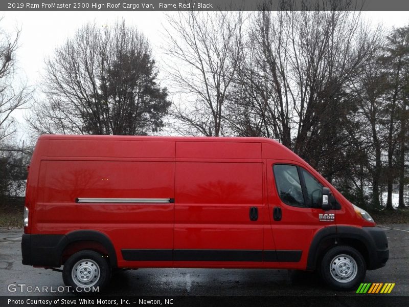  2019 ProMaster 2500 High Roof Cargo Van Flame Red