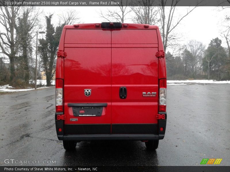Flame Red / Black 2019 Ram ProMaster 2500 High Roof Cargo Van
