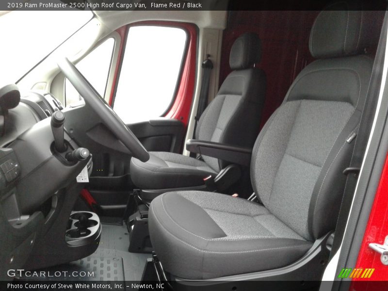 Flame Red / Black 2019 Ram ProMaster 2500 High Roof Cargo Van