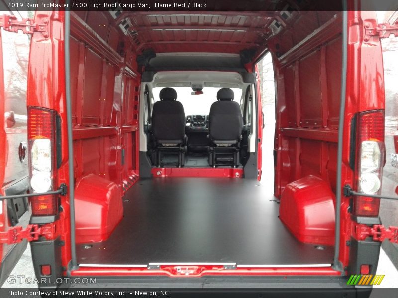 Flame Red / Black 2019 Ram ProMaster 2500 High Roof Cargo Van