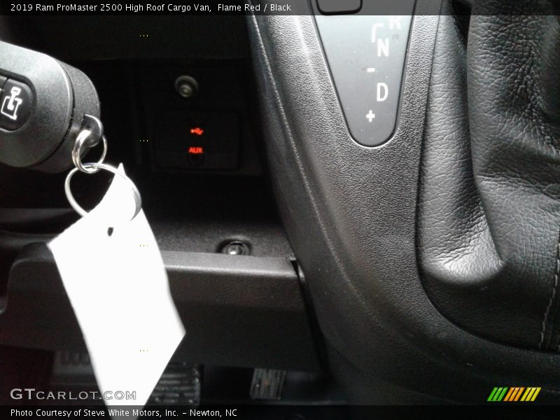 Flame Red / Black 2019 Ram ProMaster 2500 High Roof Cargo Van