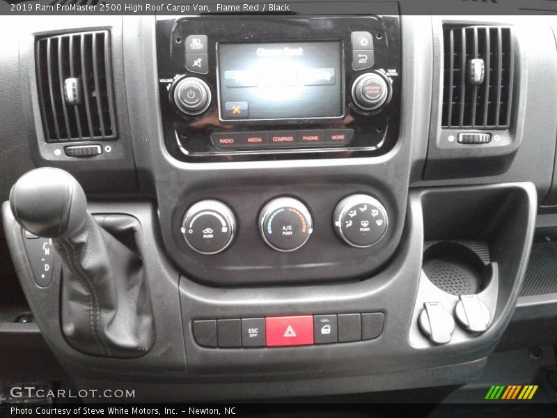 Controls of 2019 ProMaster 2500 High Roof Cargo Van