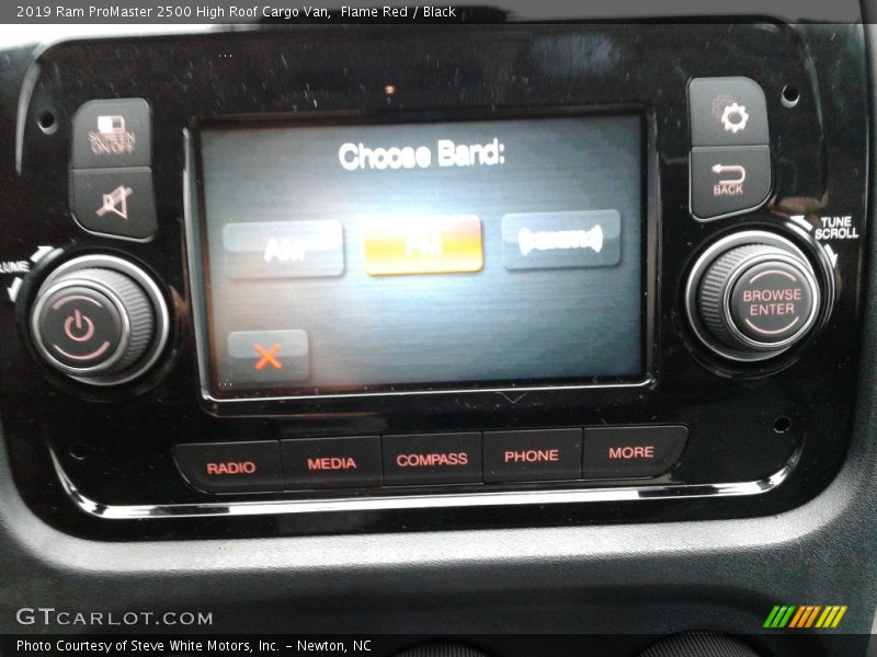 Flame Red / Black 2019 Ram ProMaster 2500 High Roof Cargo Van
