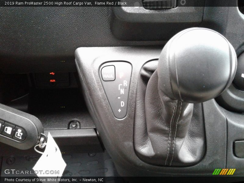  2019 ProMaster 2500 High Roof Cargo Van 6 Speed Automatic Shifter