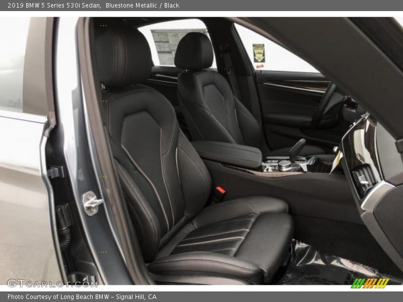 Bluestone Metallic / Black 2019 BMW 5 Series 530i Sedan