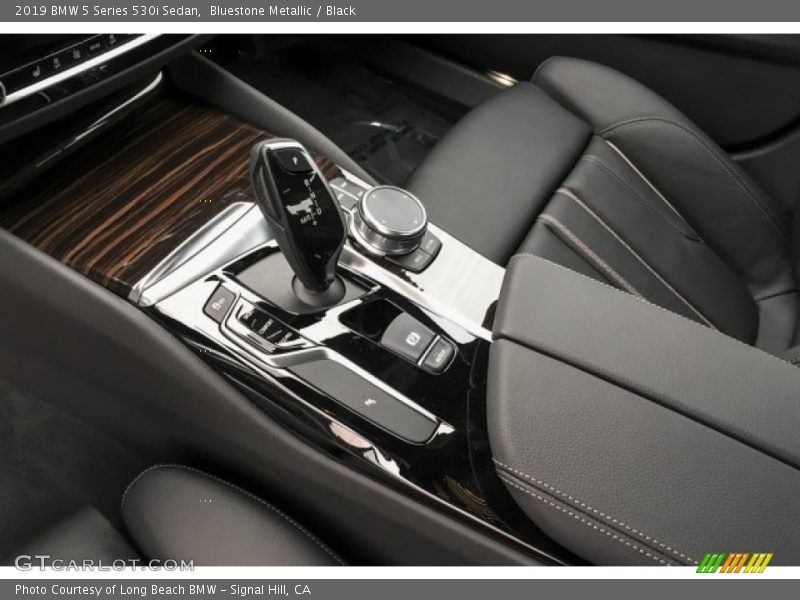 Bluestone Metallic / Black 2019 BMW 5 Series 530i Sedan