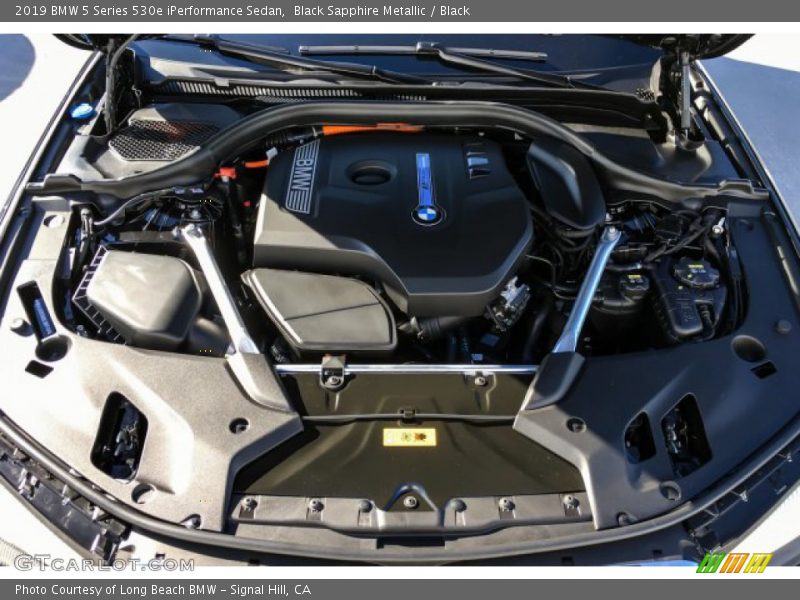 Black Sapphire Metallic / Black 2019 BMW 5 Series 530e iPerformance Sedan